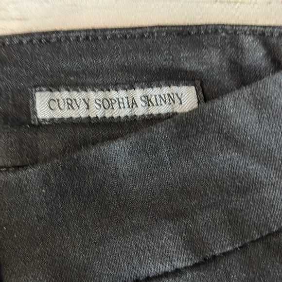 Guess - size 27 black jeans - Picture 3 of 9